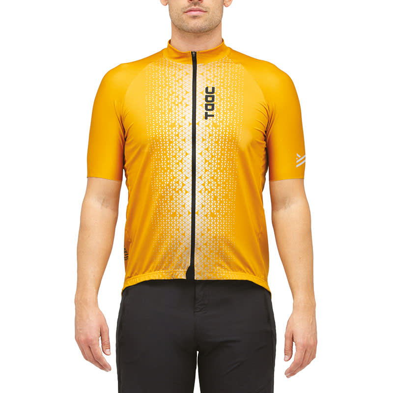 Taac Cycling Pinta Senape manica corta Senape / S