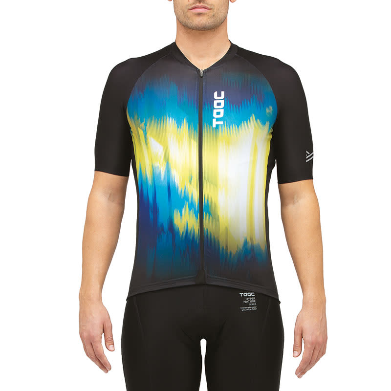 Maglia da Ciclismo TAAC Cycling Grinta Nero Maniche Corte