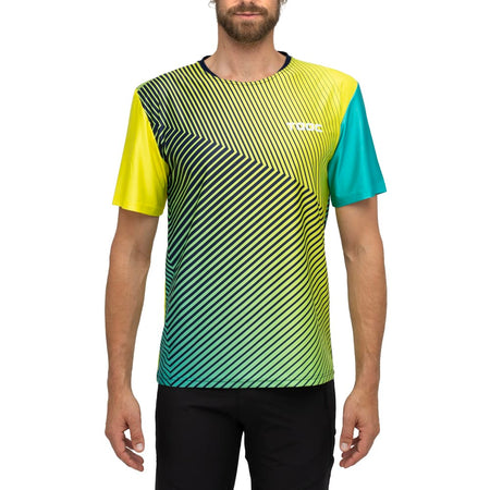 Maglia MTB TAAC Cycling Pietra Giallo Maniche Corte