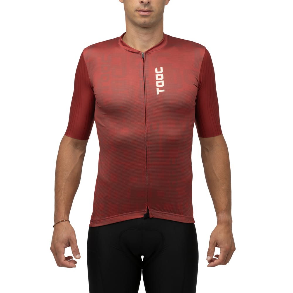Taac Cycling Taac Sprinta rossa manica corta Rosso / XS
