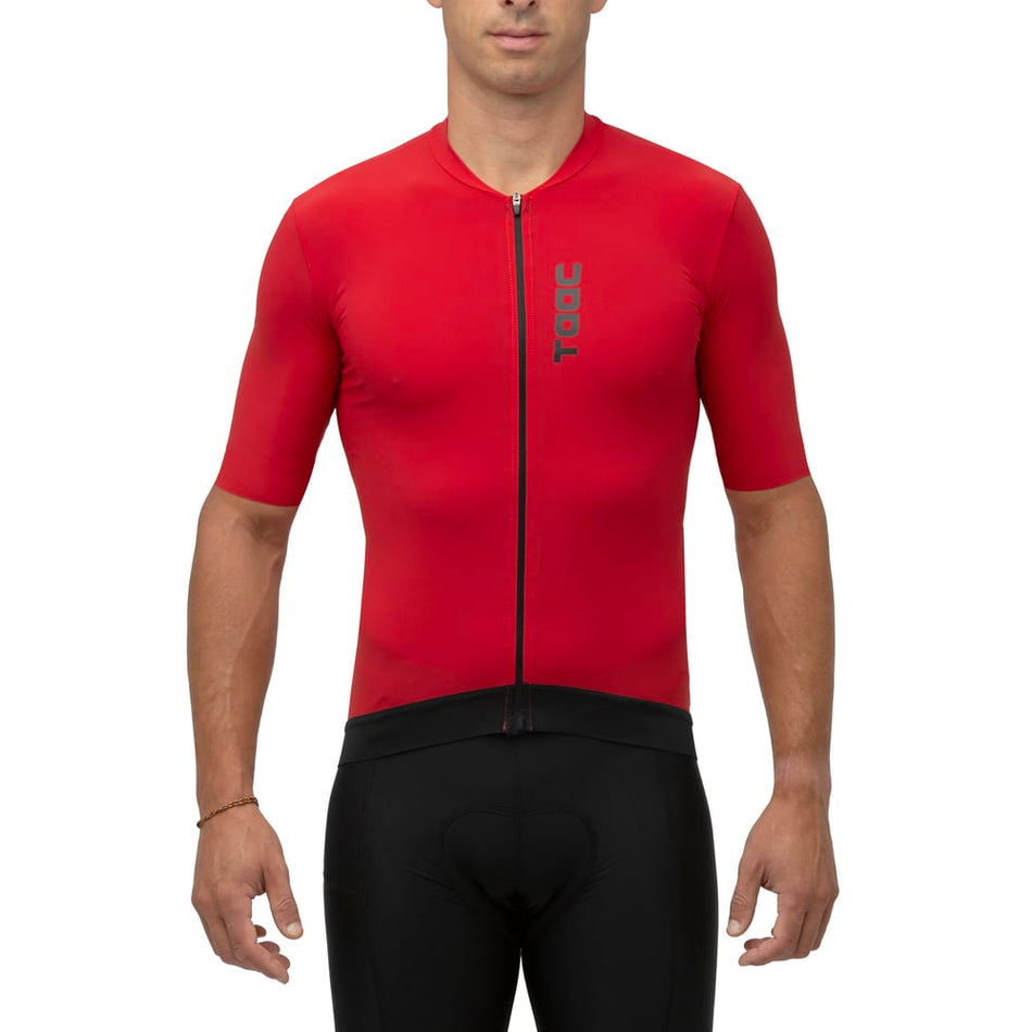 Taac Cycling Podio Red maniche corte Rosso / XS