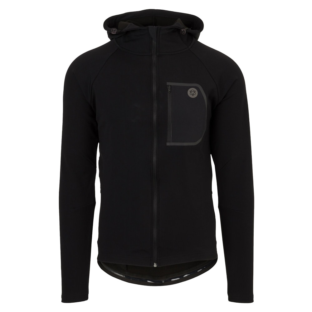 AGU Felpa Hoodie MTB Sport DWR Nero Nero / S