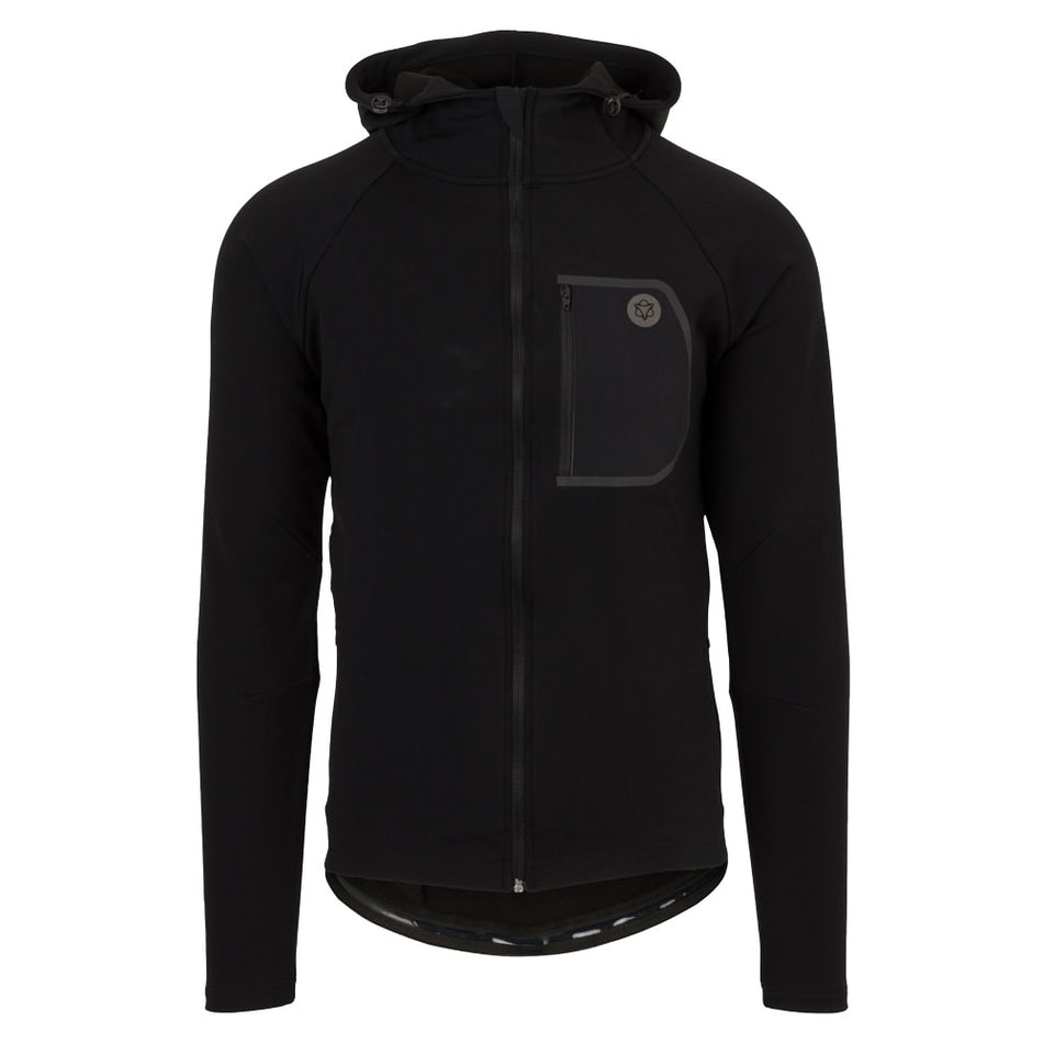 AGU Felpa Hoodie MTB Sport DWR Nero Nero / S