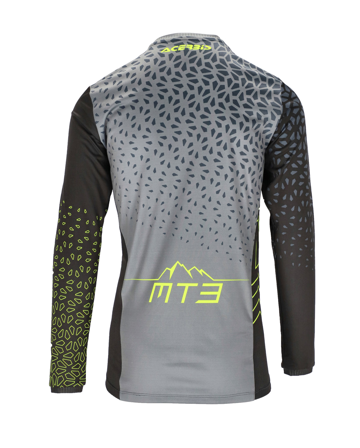 Maglia MTB Acerbis Winterfell grigio giallo - foto 6