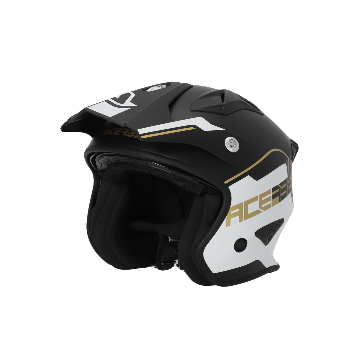 Acerbis Jet Aria 22-06 con parasole White/Black/Gold / S - foto 5