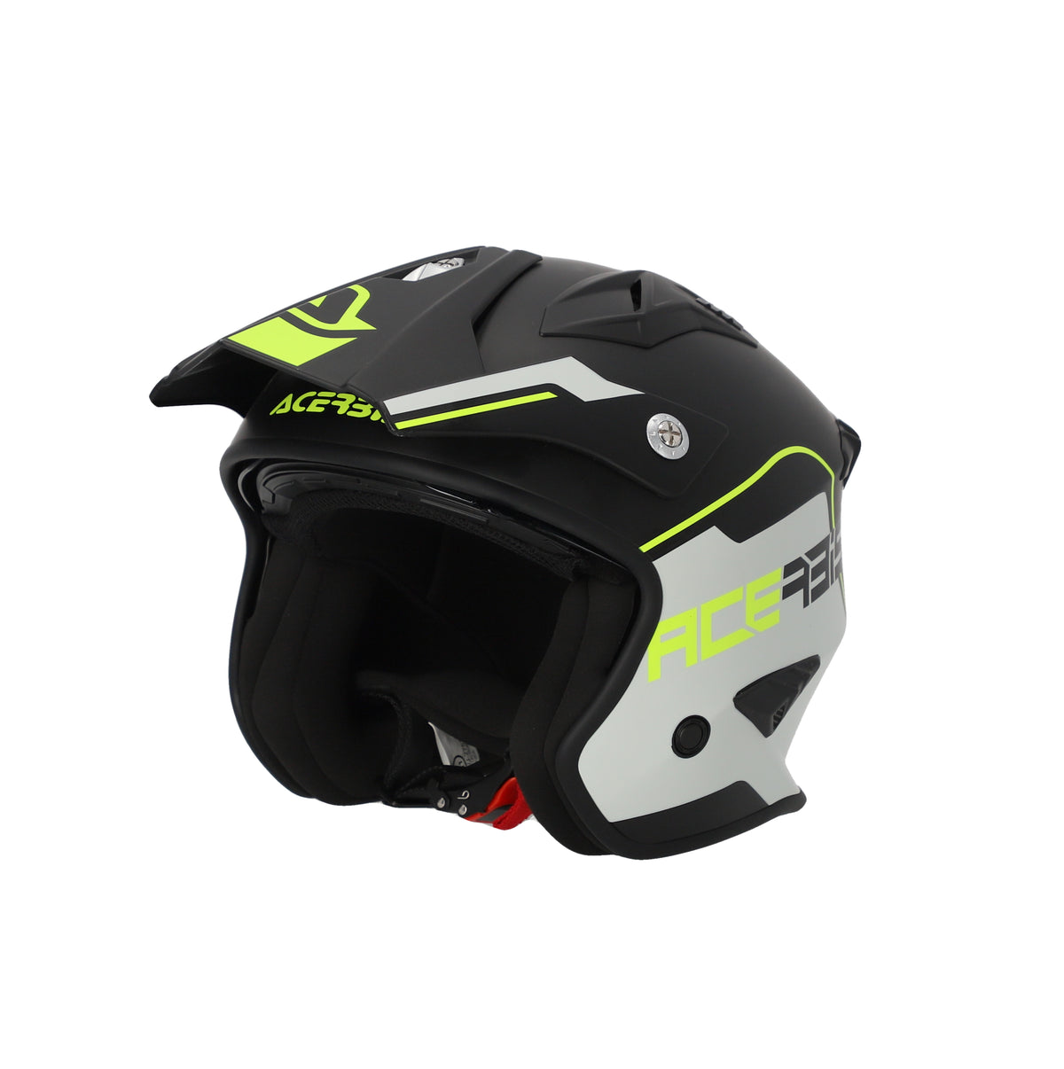 Acerbis Jet Aria 22-06 con parasole Black-Yellow Fluo / S - foto 7