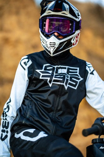 Acerbis Gilet Softshell Linear L / NERO/BIANCO - foto 5