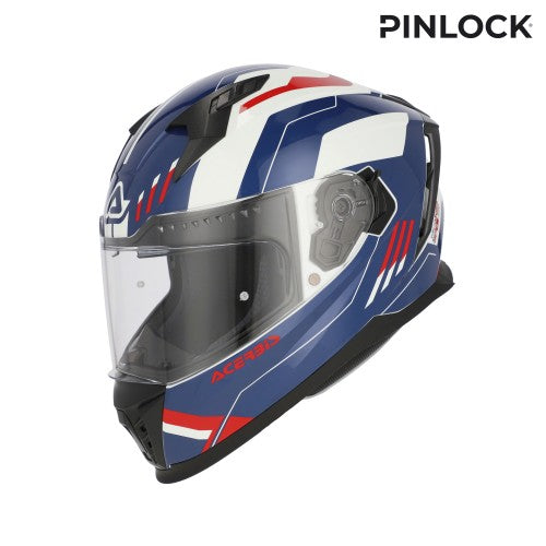 Acerbis X-Way Graphic ECE 22.06 XS / BIANCO/BLU/ROSSO - foto 6
