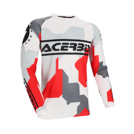 Acerbis MX Linear Sumbawa maglia MX S / BIANCO/GRIGIO - foto 3