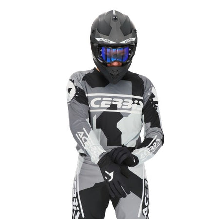 Acerbis MX Linear Sumbawa maglia MX S / NERO/GRIGIO