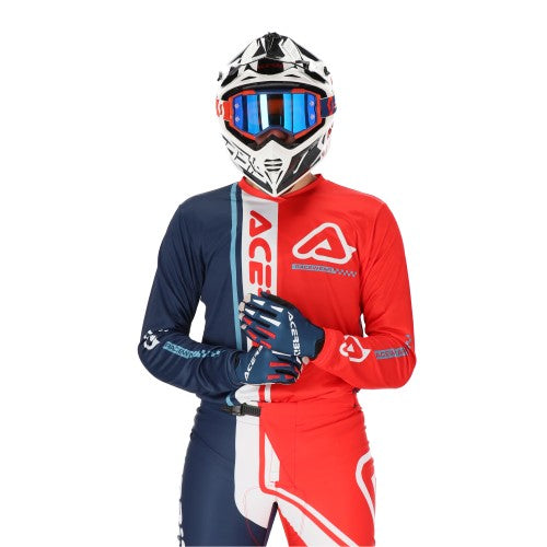 Acerbis MX J-Track Connection S / ROSSO/BLU