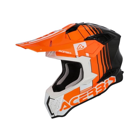 Acerbis Airstrike-C carbonio Arancione-Bianco / XS - foto 3