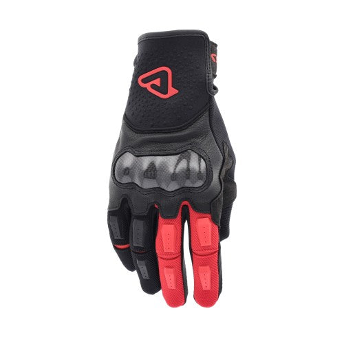 Acerbis Carbon G 5.0 guanti CE estivi XS / NERO/ROSSO - foto 2