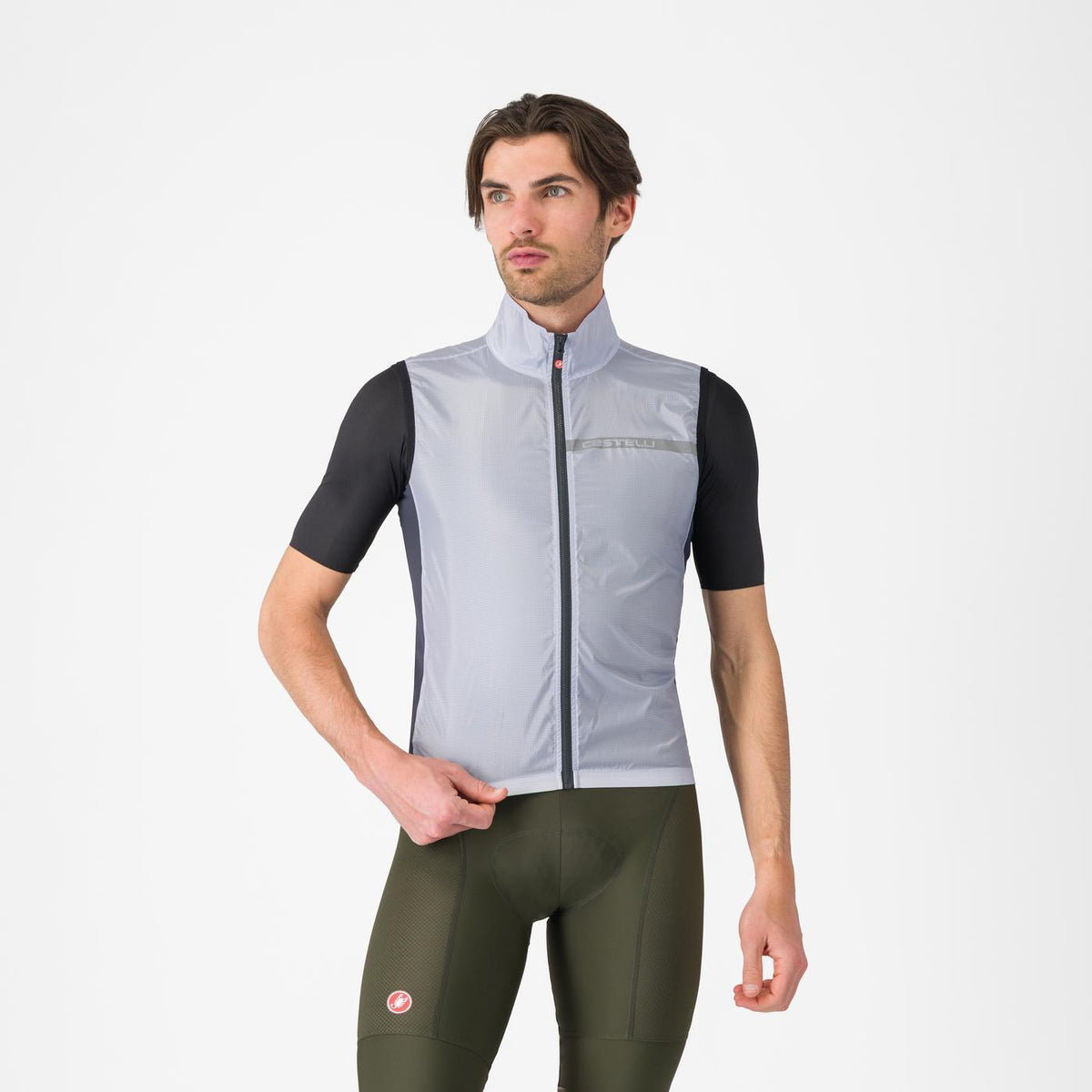 Castelli Squadra Stretch 2026 Silver Gray/Dark Gray / XS - foto 2