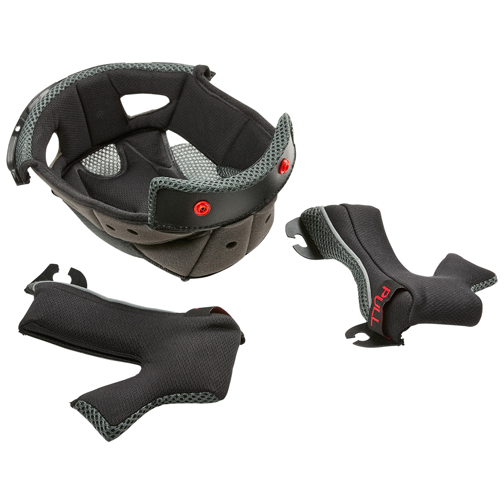 O'Neal Blade Air-Liner e guanciali nero nero / XS