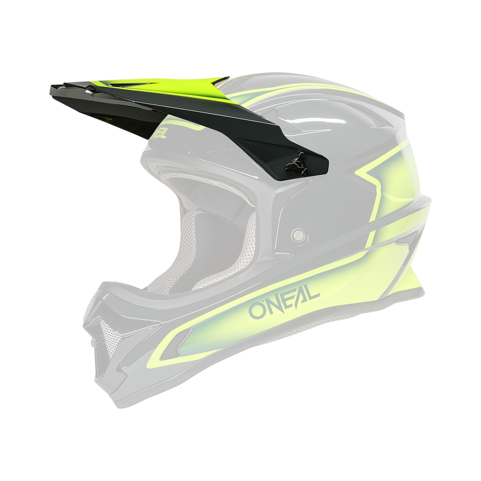 O'Neal Sonus Slick visiera grigio/giallo neon / One Size