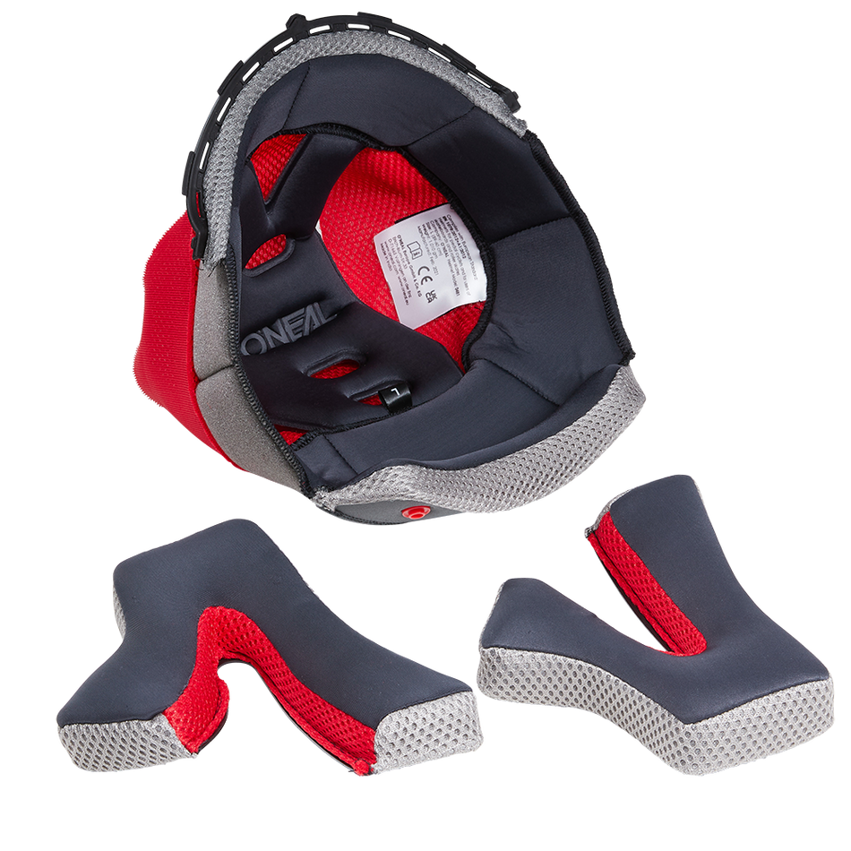 O'Neal Sonus fodera e guanciali Xs-xl Black / XS
