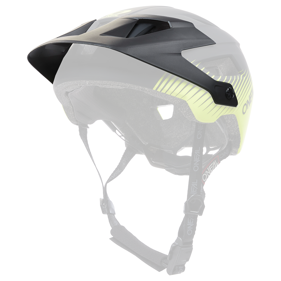 O'Neal Defender Grill visiera ricambio Black/Neon Yellow / One Size