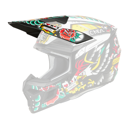 O'Neal 3SRS Inked visiera bambino Multi / One Size