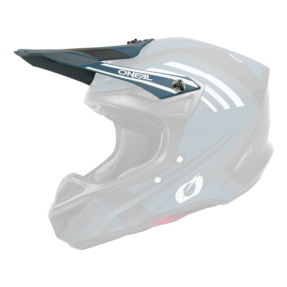 O'Neal 5SRS Polyacrylite Spike visiera Blue/White / One Size