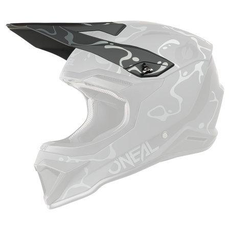 O'Neal 1SRS Splash visiera ricambio nero/grigio / One Size - foto 3