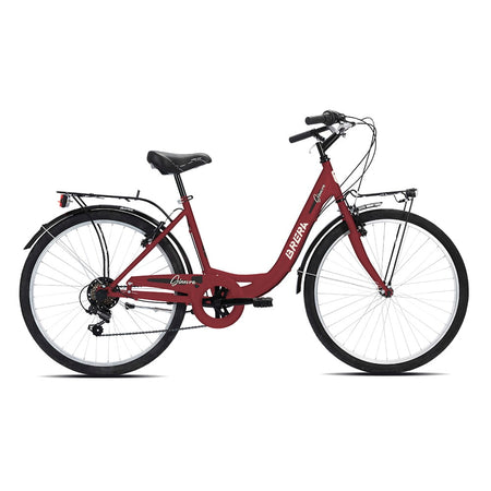 Brera Ginevra 26" 6v City Bike Rosso Scuro / Unica - foto 2
