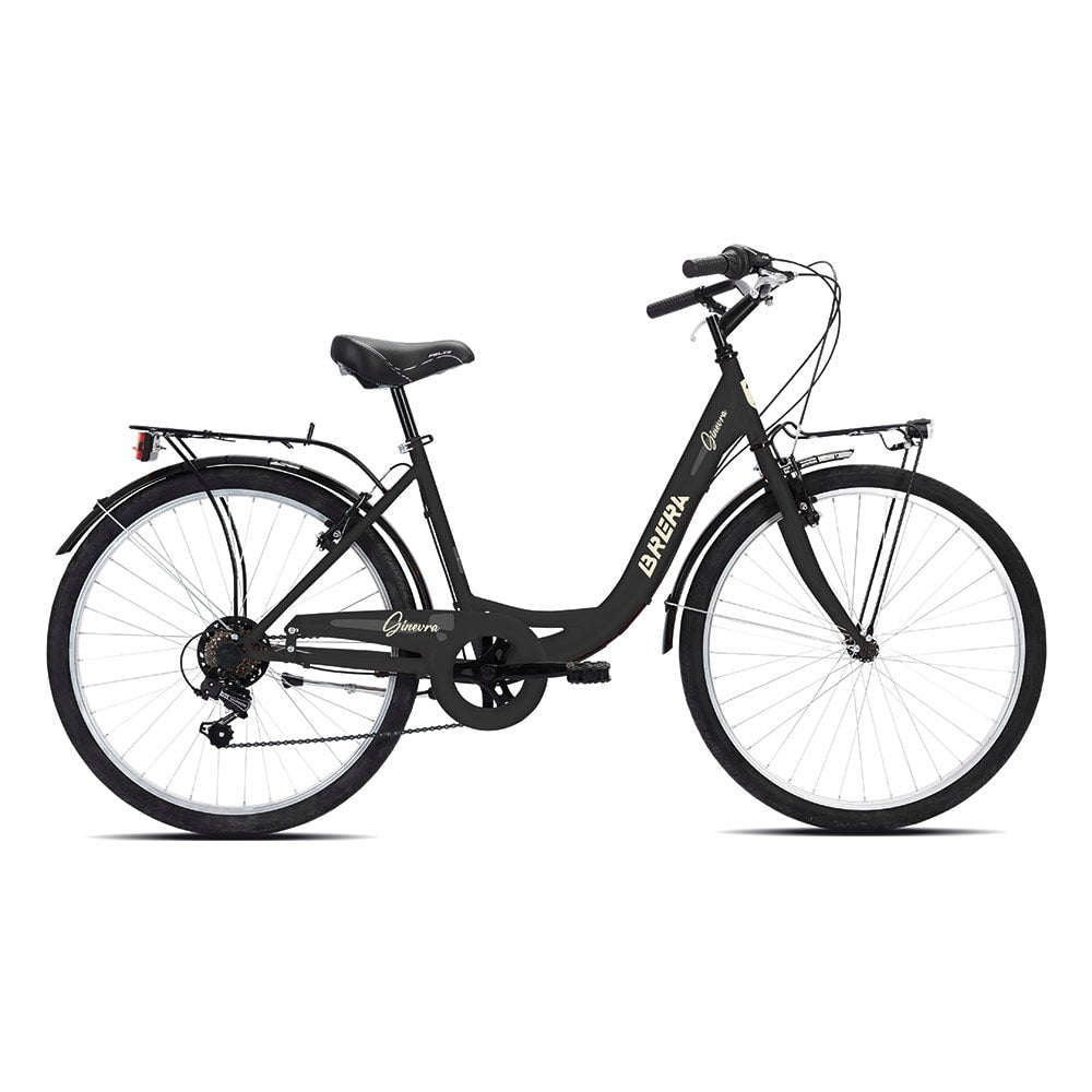 Brera Ginevra 26" 6v City Bike Nero / Unica