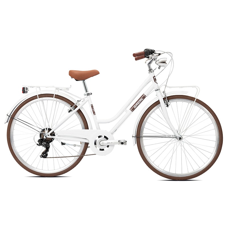 Brera Ciclovia Style 28" 7 velocità Bianco / 43