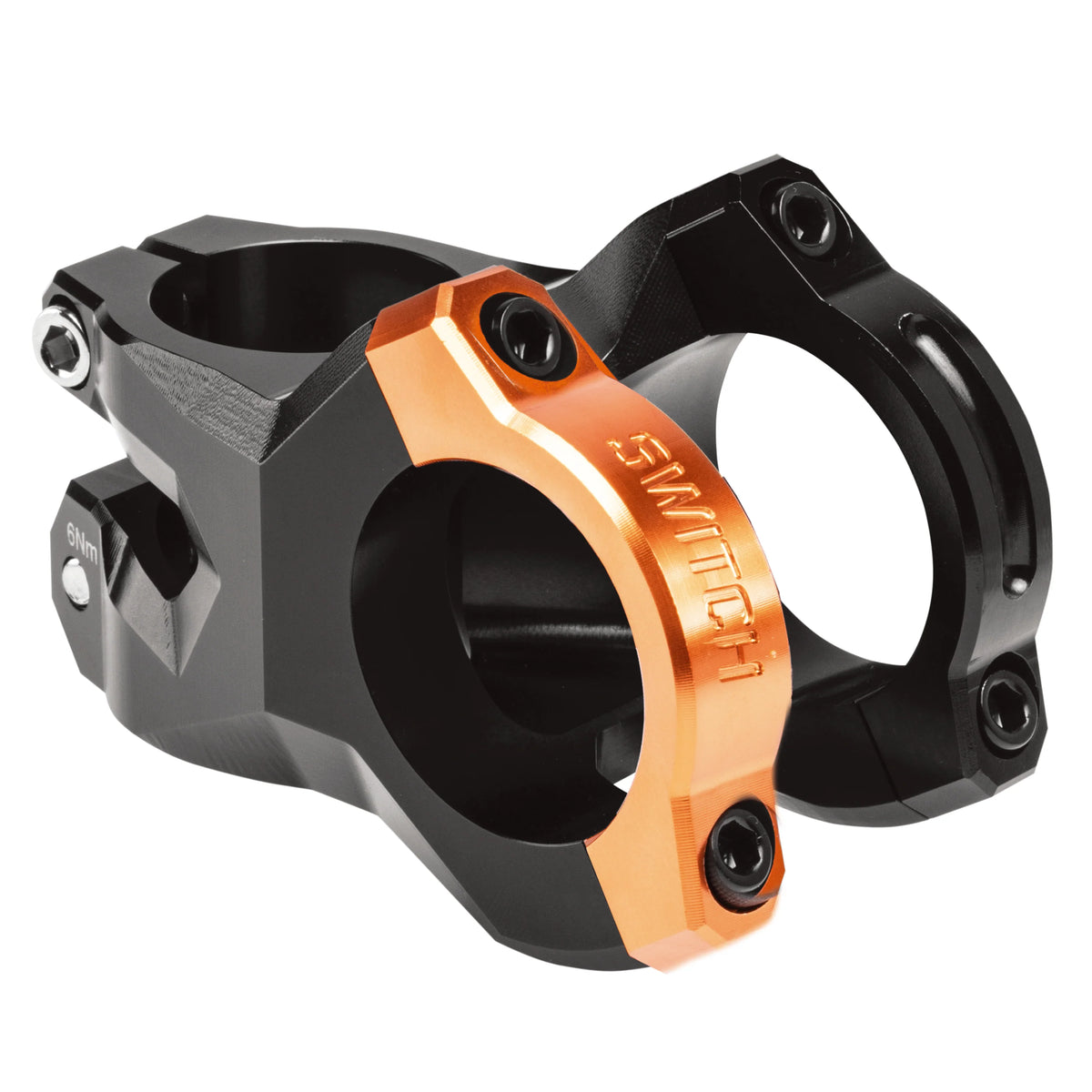 Switch Rocker attacco 35 mm alluminio CNC 35 mm / NERO-ARANCIO - foto 4