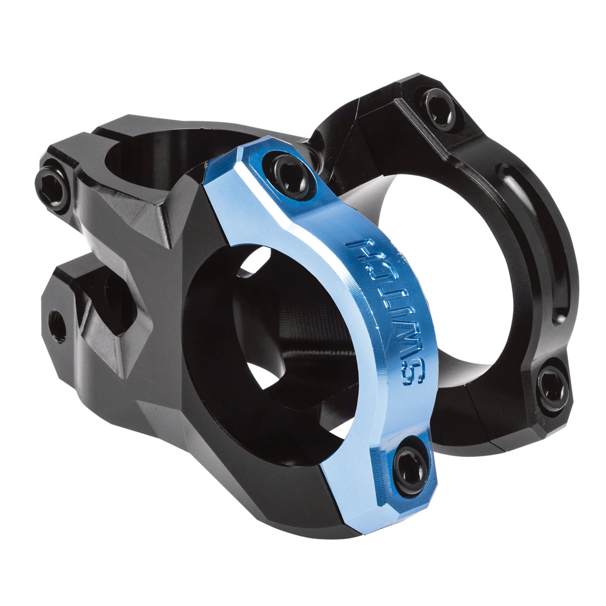 Switch Rocker attacco 35 mm alluminio CNC 35 mm / NERO-AZZURRO - foto 5