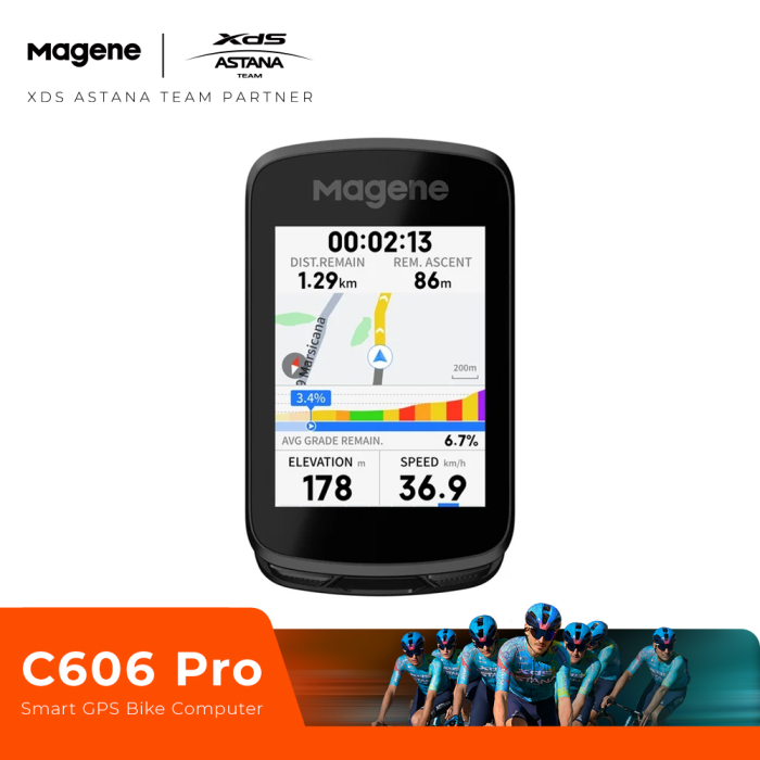Magene C606 Pro GPS touchscreen - foto 5