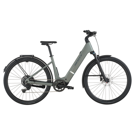 Scott Passage 20 Wave e-bike città Highland Green / S
