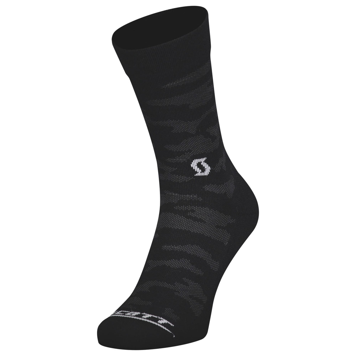 Scott All Season Trail Camo Crew M Black/Dark Grey / M