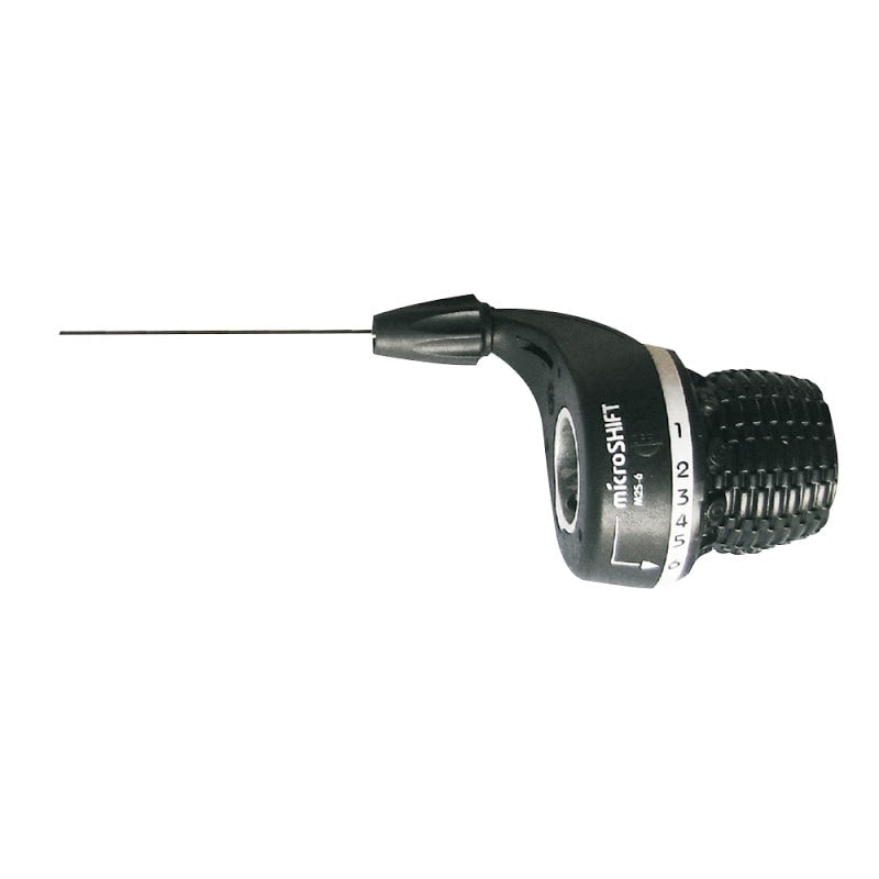 Microshift Comandi Cambio Revo 7V Destro Indicizzato Nero
