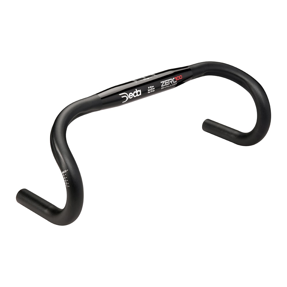 Manubrio Deda Elementi ZERO100 Shallow 31,7mm x 440mm in Alluminio Nero