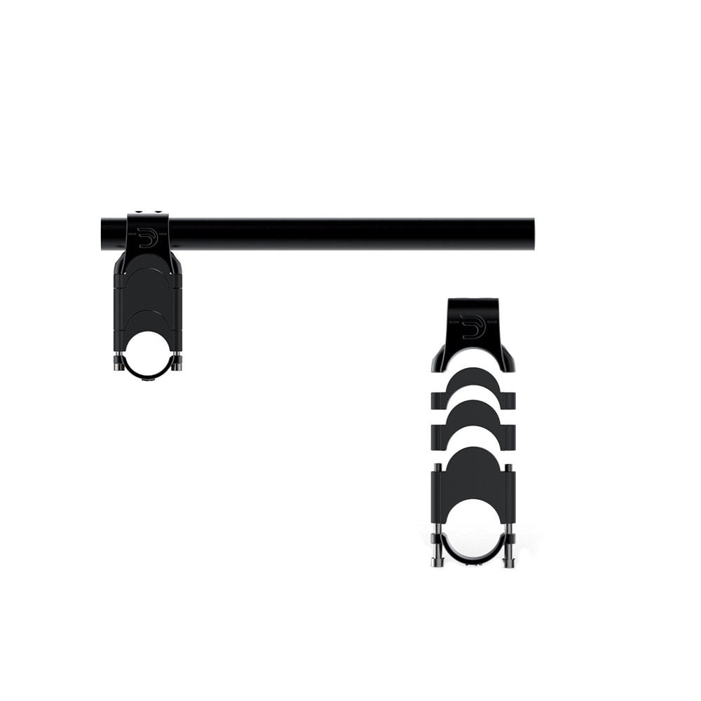 Spessori Poggiagomiti Deda Elementi Kit 55mm Nero per Fastblack2 e Parabolica