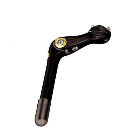 Promax Piantone Manubrio 22,2x85mm Regolabile in Alluminio Nero