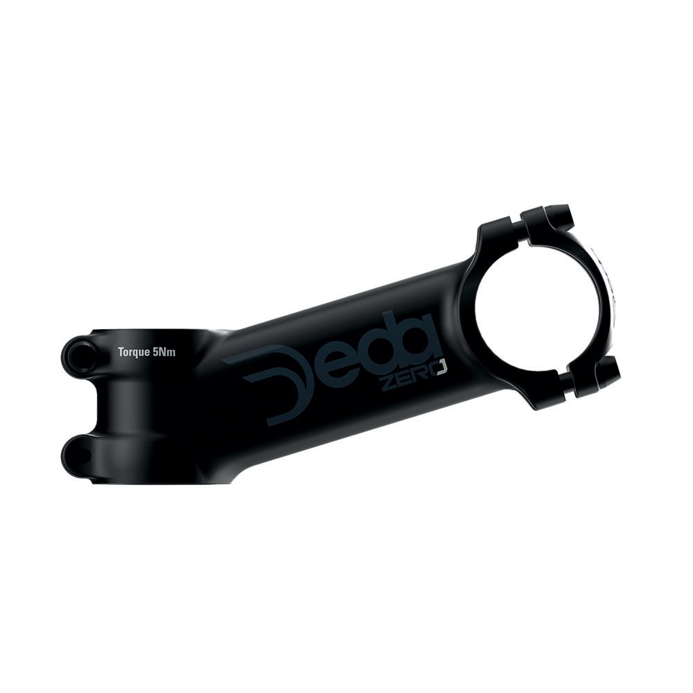 Deda Elementi Attacco Manubrio Zero 31,7mm x 80mm Angolo +17° Nero