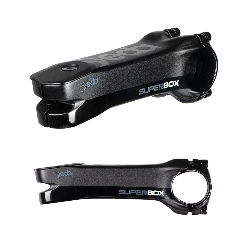 Deda Elementi Attacco Manubrio Superbox V2 DCR 31,7mm x 110mm 82° in Alluminio PoB