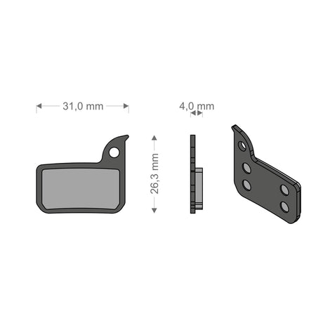 Brenta Ciclo Performance Tech SRAM HRD