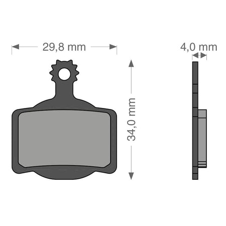 Brenta Ciclo Pastiglie Performance Tech per Impianto Campagnolo
