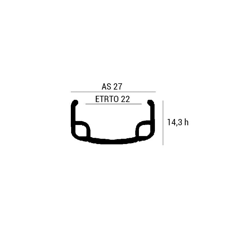 Mvtek Olanda 26" 1 3/8, 36 fori