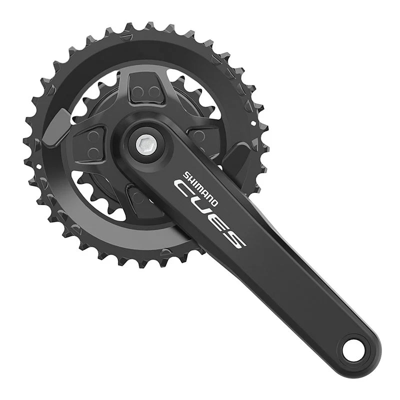 Shimano Cues guarnitura 36/22 175 mm Nero
