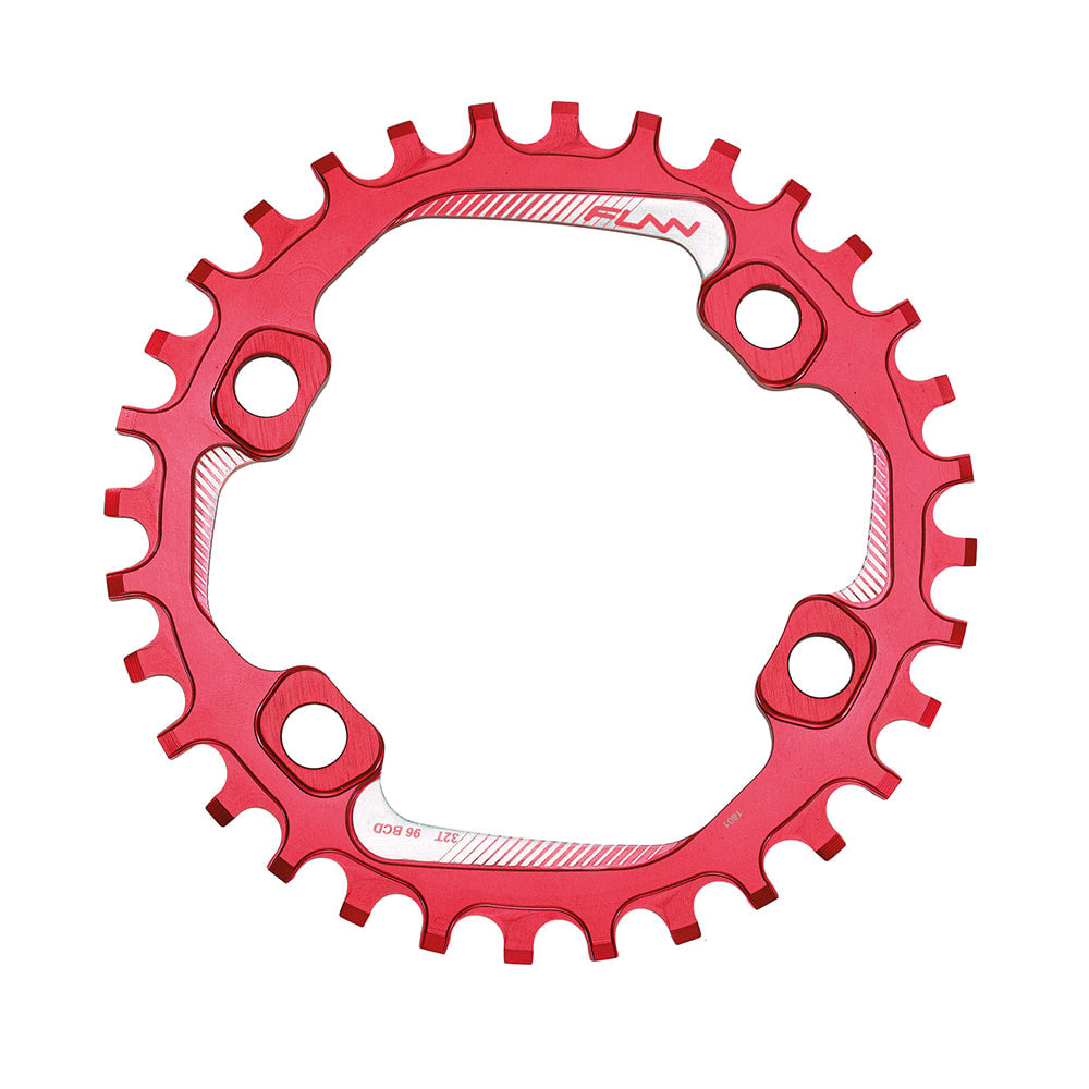 FUNN Corona Solo 96 32 Denti in Alluminio 7075 CNC Rosso BCD 96mm