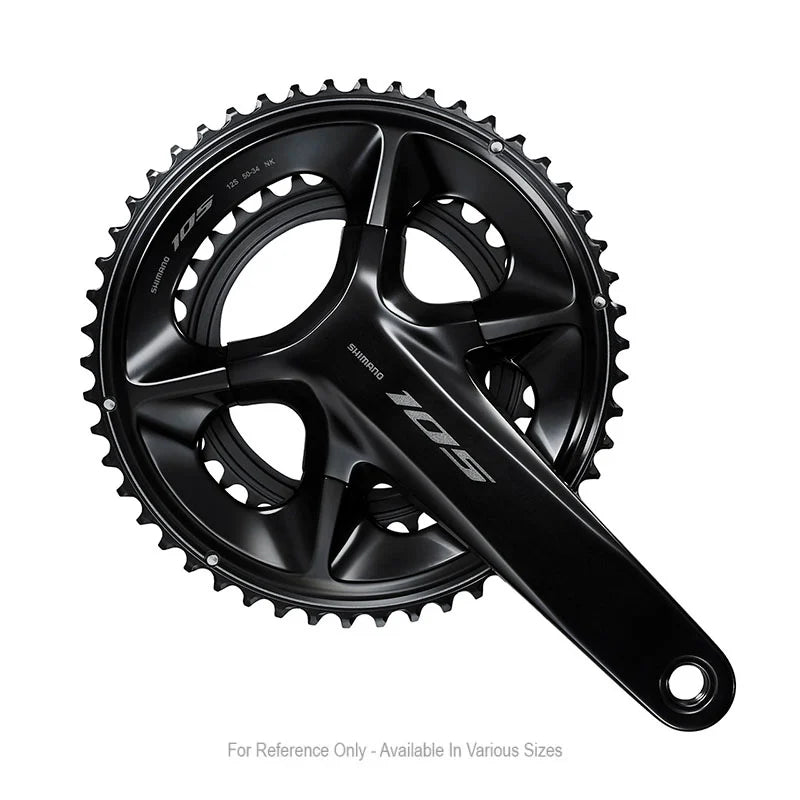 Shimano 105 FC-R7100 50/34 172,5 mm Nero