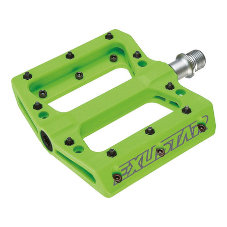 Exustar E-PB71 pedali MTB flat verdi