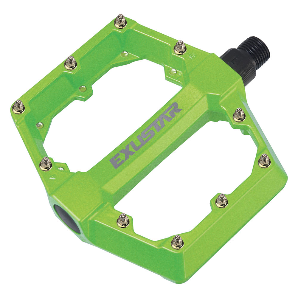 Exustar E-PB531 pedali BMX verde
