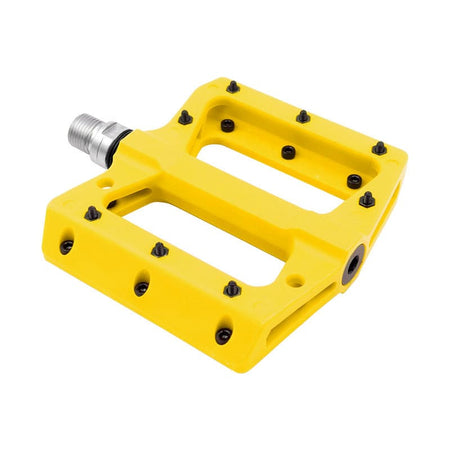 Mvtek pedali flat termoplastica giallo