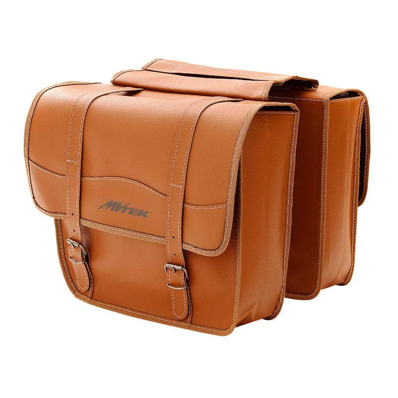 Mvtek Vintage bisaccia cuoio 30x38x10 cm