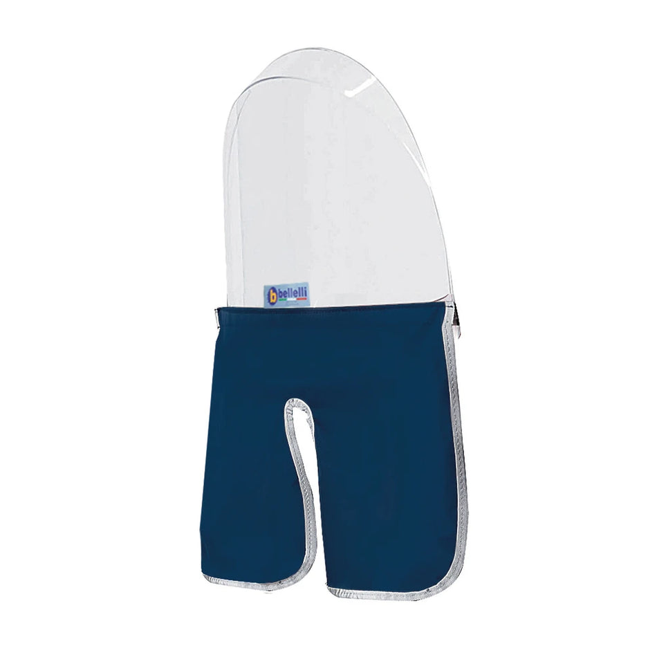 Bellelli Windbreak con tendina paragambe Trasparente
